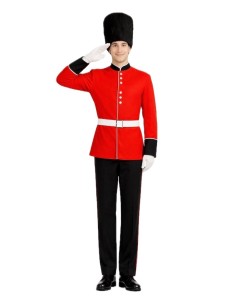 Disfarce de Guarda Inglesa Tamanho L - de alta qualidade, ideal para carnaval, festas temáticas e eventos especiais 2